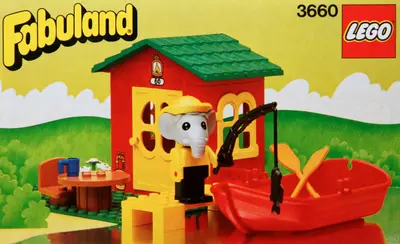 LEGO Fabuland 3660 Fisherman's Wharf set