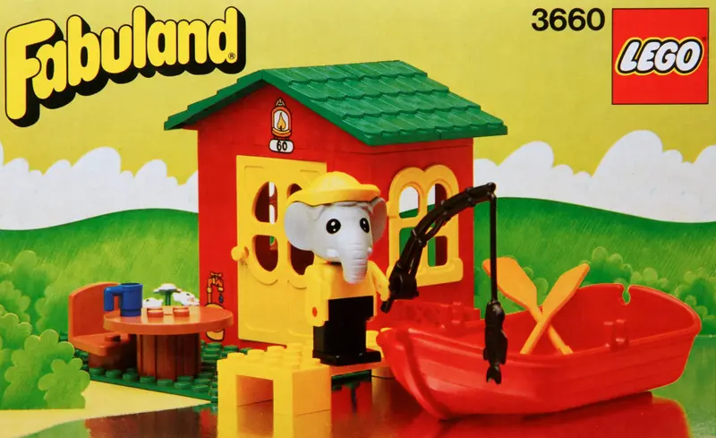 LEGO Fabuland 3660 Fisherman's Wharf set