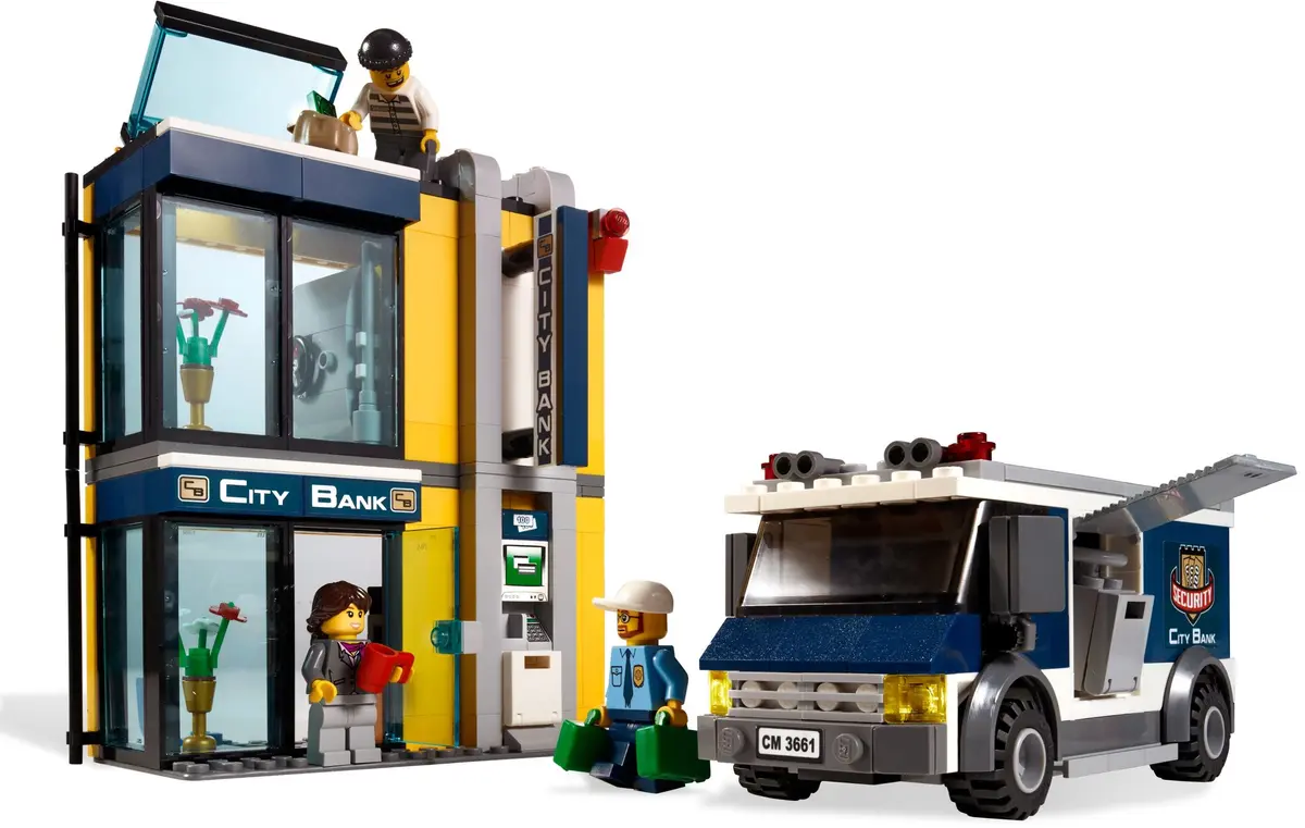 LEGO City 3661 Bank & Money Transfer set, image 11