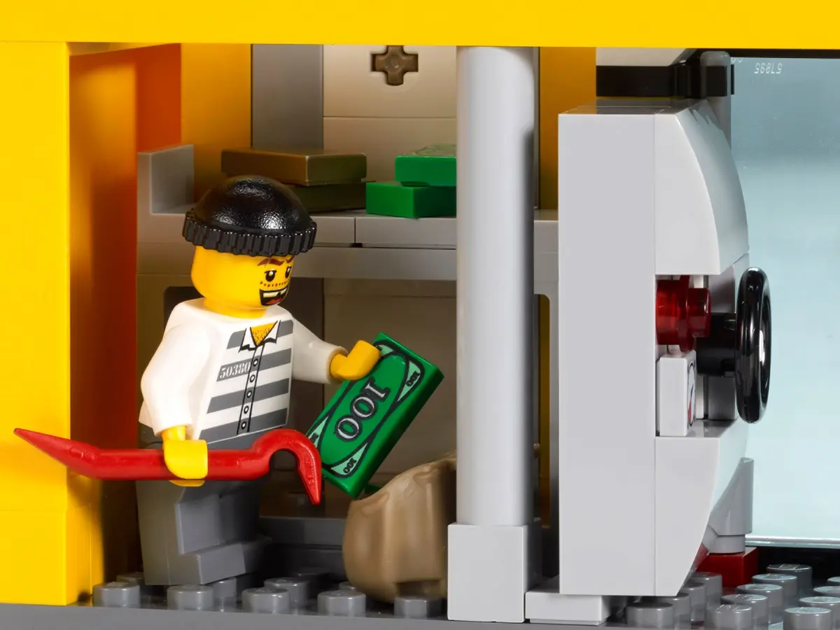 LEGO City 3661 Bank & Money Transfer set, image 14