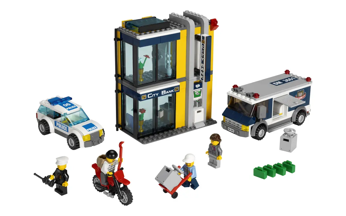 LEGO City 3661 Bank & Money Transfer set, image 3