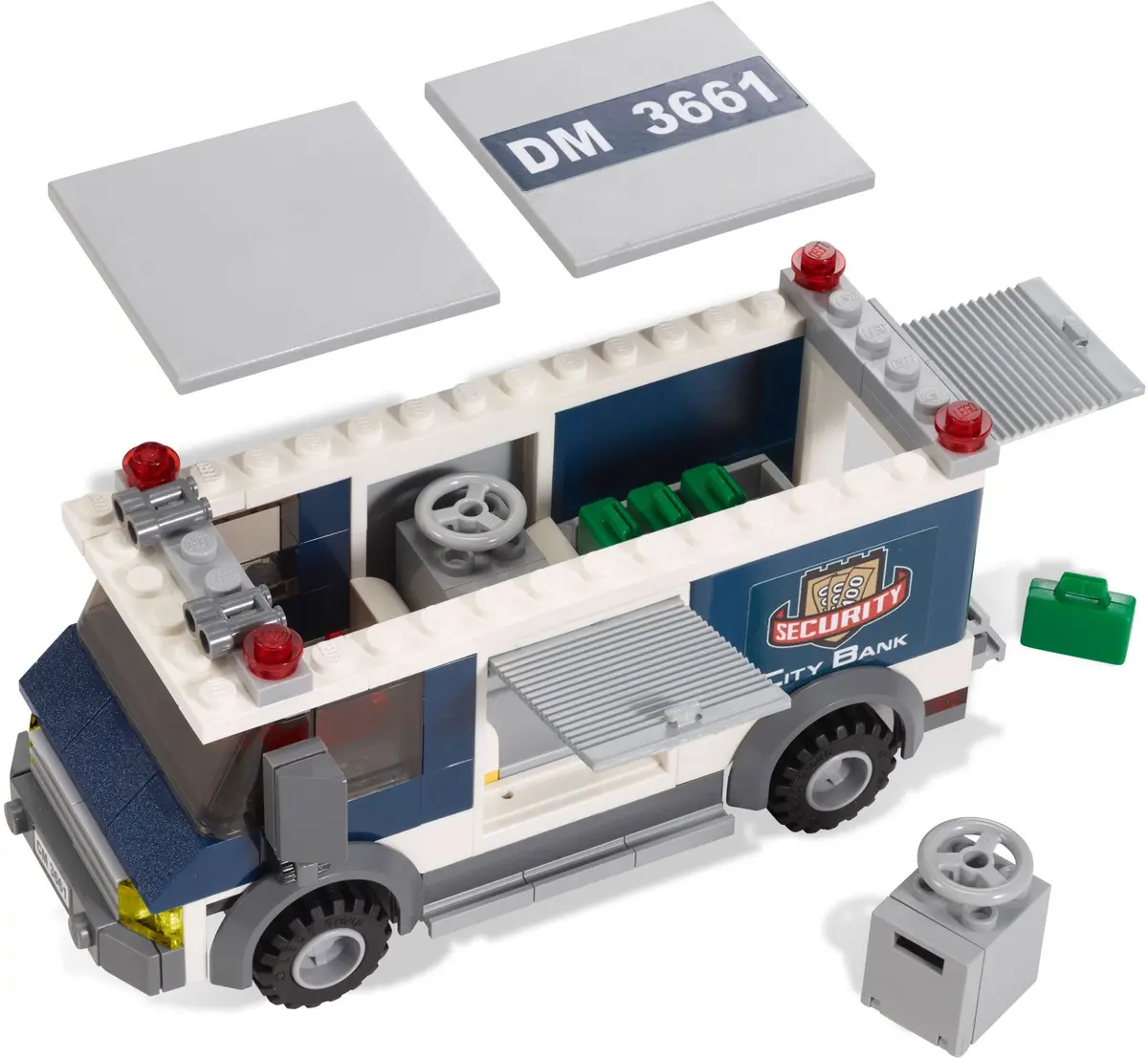 LEGO City 3661 Bank & Money Transfer set, image 13