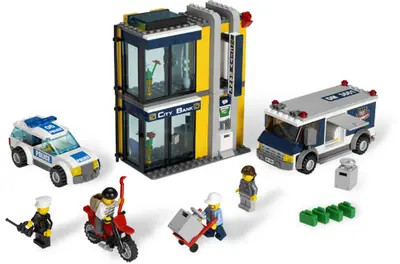 LEGO City 3661 Bank & Money Transfer set, image 2