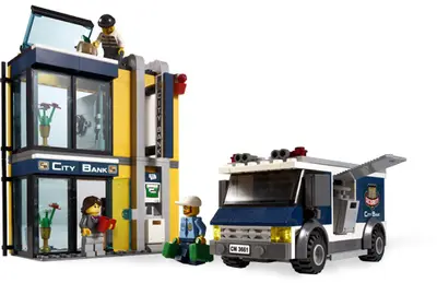 LEGO City 3661 Bank & Money Transfer set, image 5