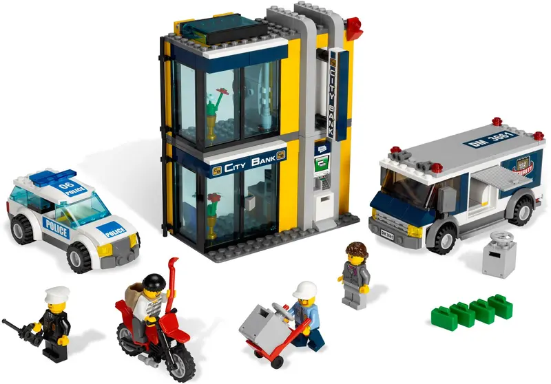 LEGO City 3661 Bank & Money Transfer set