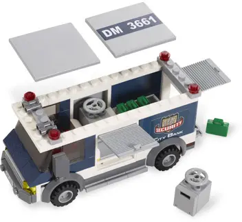 LEGO City 3661 Bank & Money Transfer set, image 7
