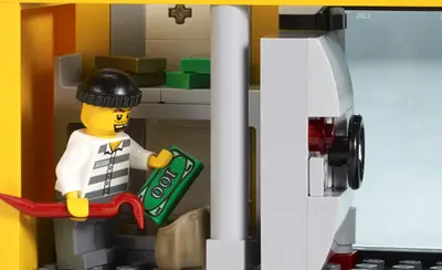 LEGO City 3661 Bank & Money Transfer set, image 8