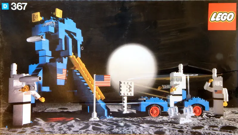 LEGO LEGOLAND 367 Space Module with Astronauts set
