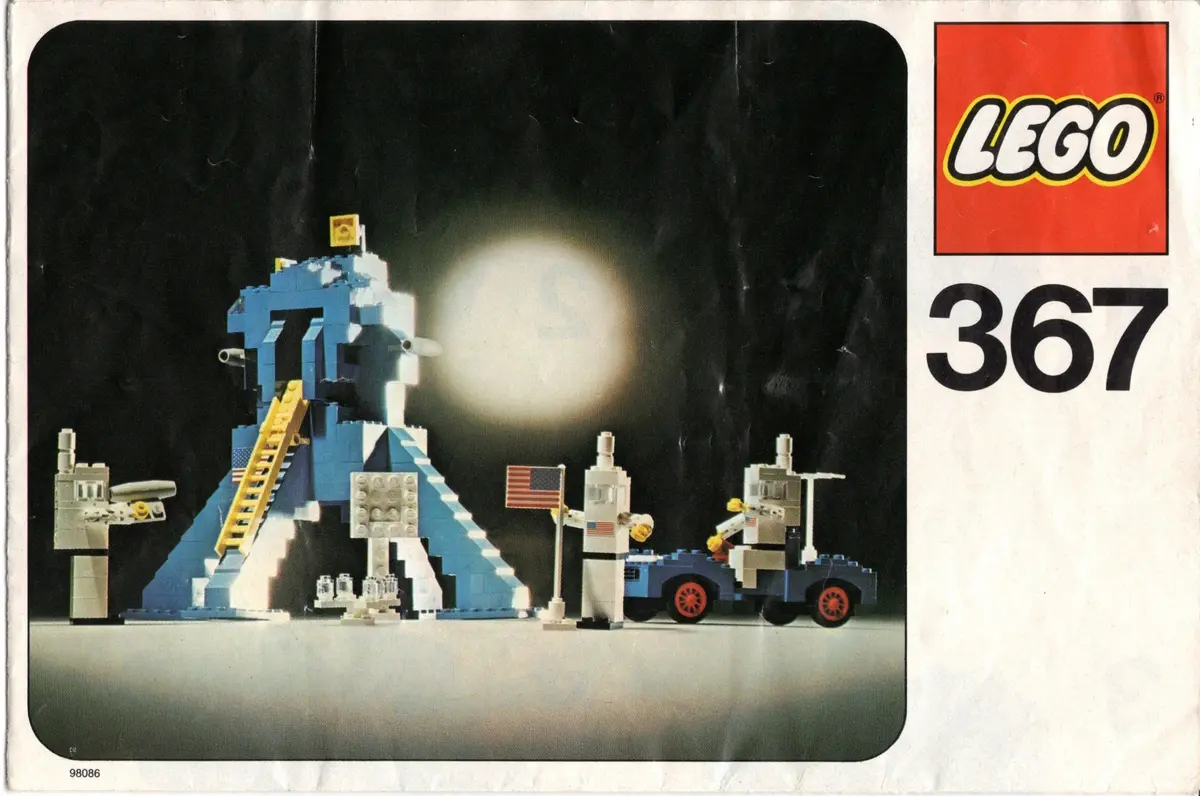 LEGO LEGOLAND 367 Space Module with Astronauts set, image 2
