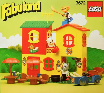 LEGO Fabuland 3672 The Motel set