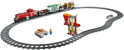 LEGO City 3677 Red Cargo Train set