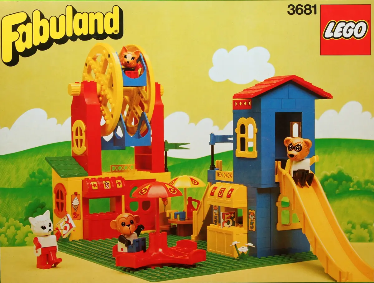 LEGO Fabuland 3681 Amusement Park set