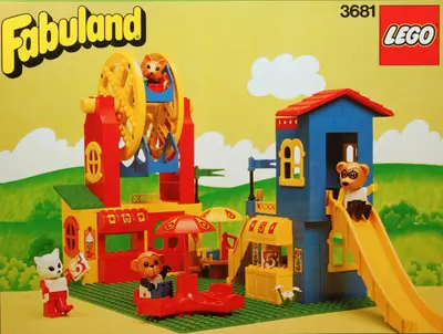 LEGO Fabuland 3681 Amusement Park set