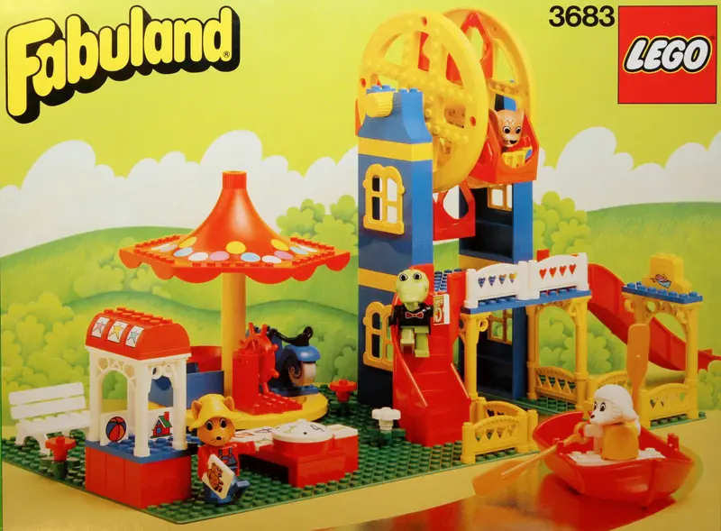 LEGO Fabuland 3683 Amusement Park set