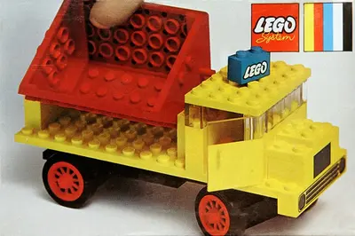 LEGO LEGOLAND 371 Tipper Truck set