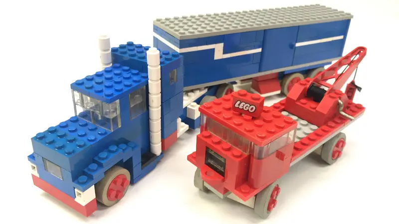 LEGO Samsonite 371 Motorized Truck Set set