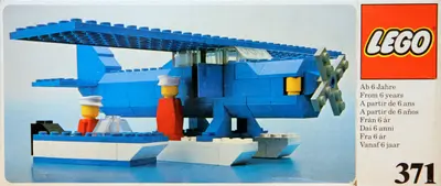 LEGO LEGOLAND 371 Sea Plane set