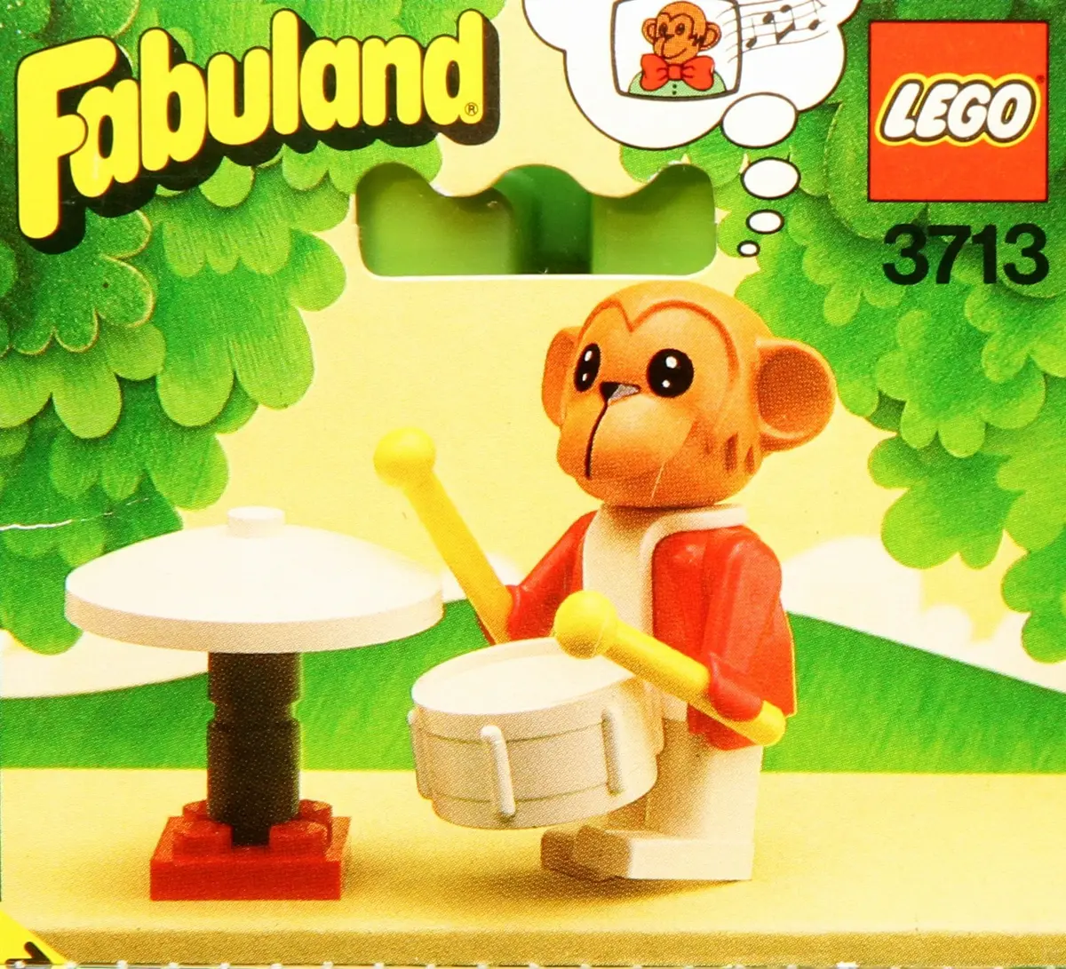 LEGO Fabuland 3713 Mike Monkey set