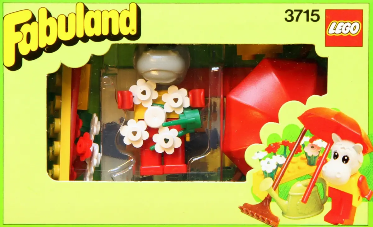 LEGO Fabuland 3715 Hannah's Flower Stand set