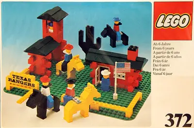 LEGO LEGOLAND 372 Texas Rangers set