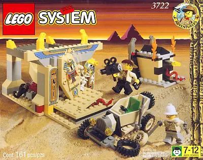 LEGO Adventurers 3722 Treasure Tomb set