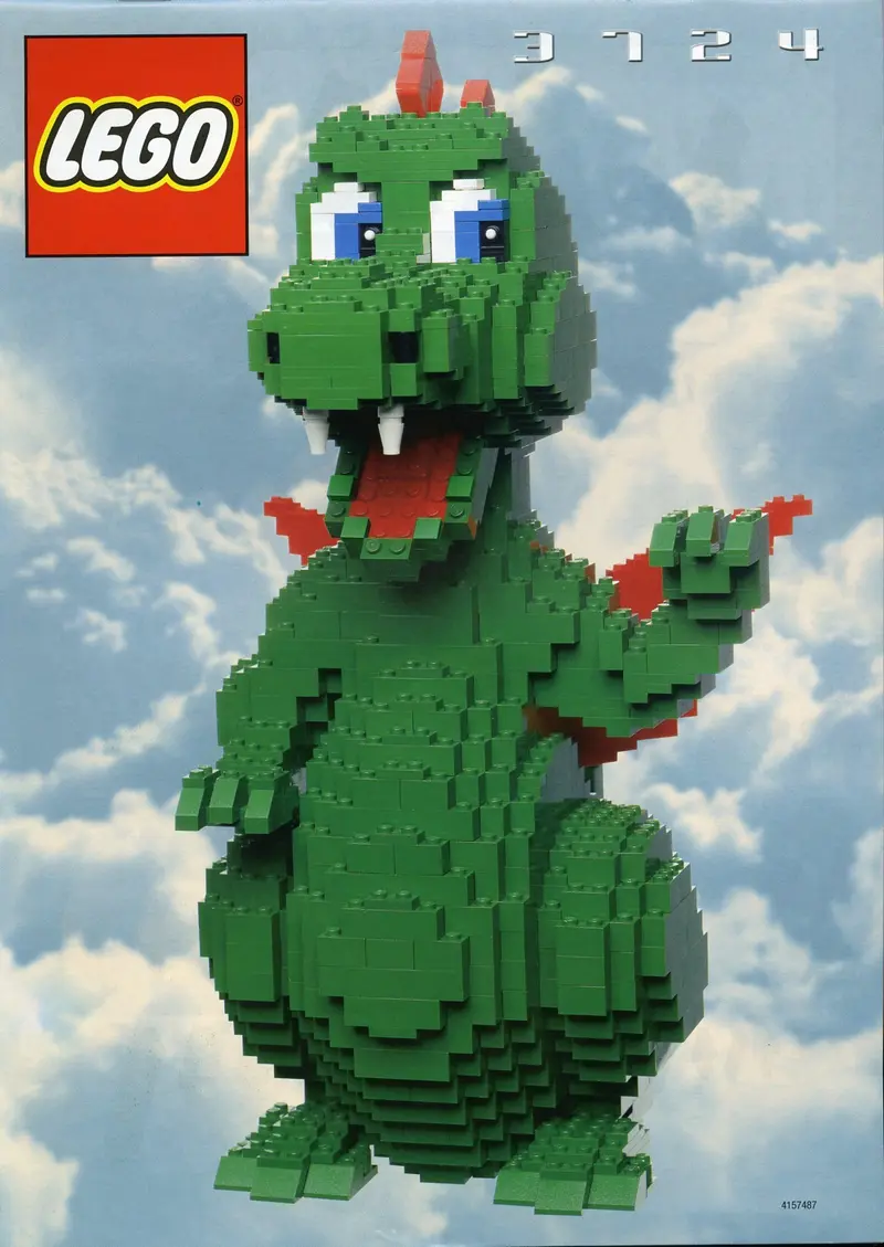 LEGO Advanced models 3724 LEGO Dragon set