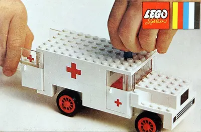 LEGO LEGOLAND 373 Ambulance set
