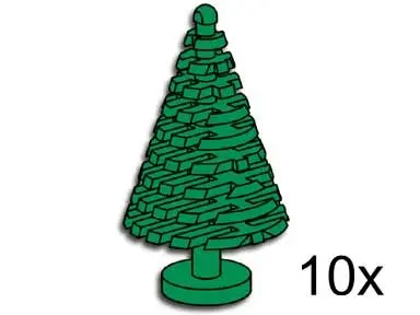 LEGO Bulk Bricks 3738 Spruce Tree Large 2 1/2 set
