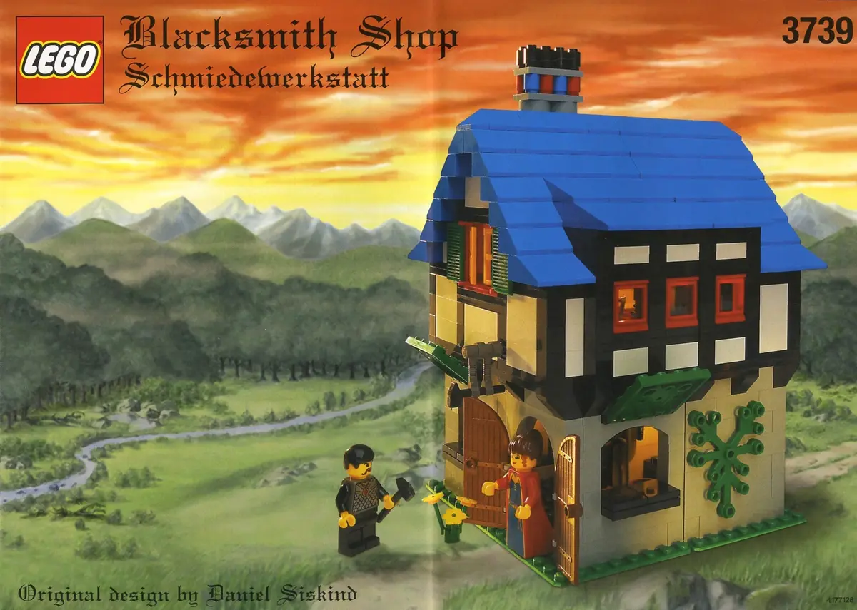 LEGO Castle 3739 Blacksmith Shop set