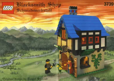 LEGO Castle 3739 Blacksmith Shop set