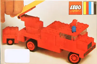LEGO LEGOLAND 374 Fire Engine set