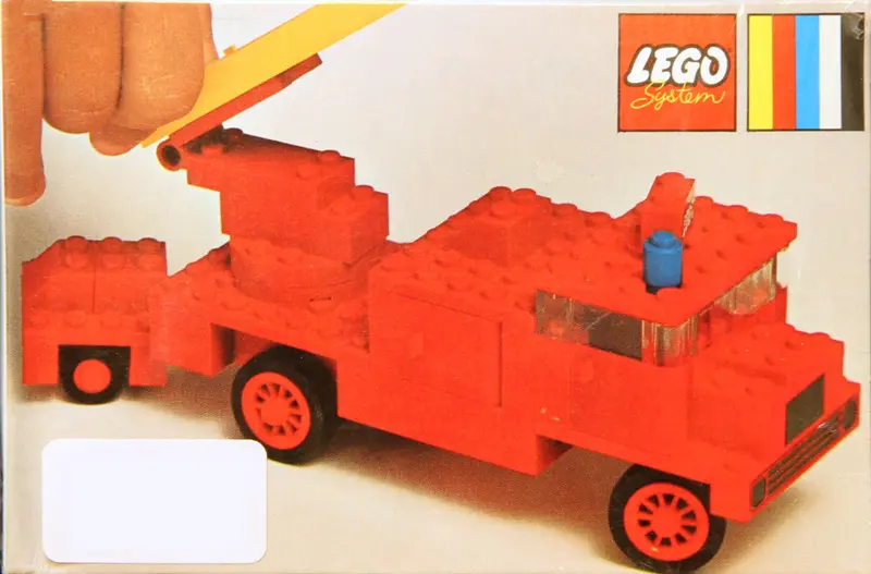 LEGO LEGOLAND 374 Fire Engine set