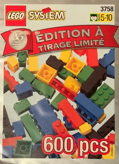 LEGO Basic 3758 Anniversary Bucket set