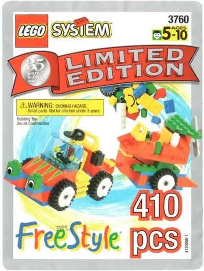 LEGO Freestyle 3760 Anniversary Bucket set