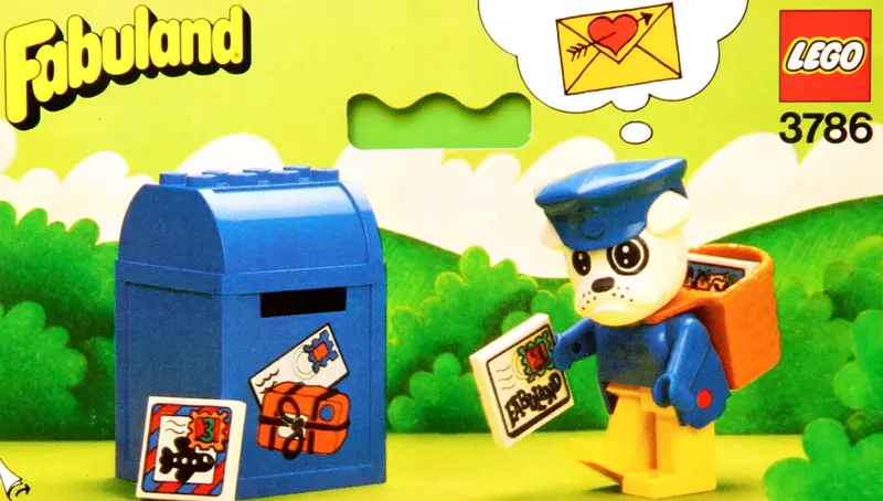 LEGO Fabuland 3786 Boris Bulldog set