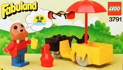 LEGO Fabuland 3791 Wally Walrus set