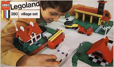 LEGO LEGOLAND 380 Village Set set