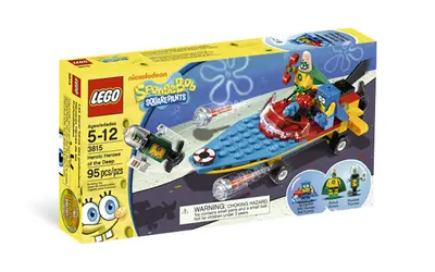 LEGO SpongeBob SquarePants 3815 Heroic Heroes of the Deep set, image 4