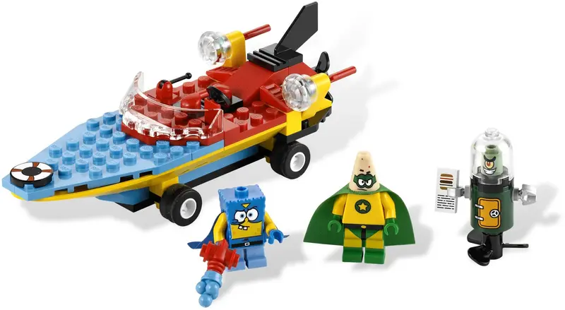 LEGO SpongeBob SquarePants 3815 Heroic Heroes of the Deep set