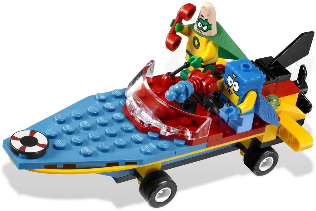 LEGO SpongeBob SquarePants 3815 Heroic Heroes of the Deep set, image 11