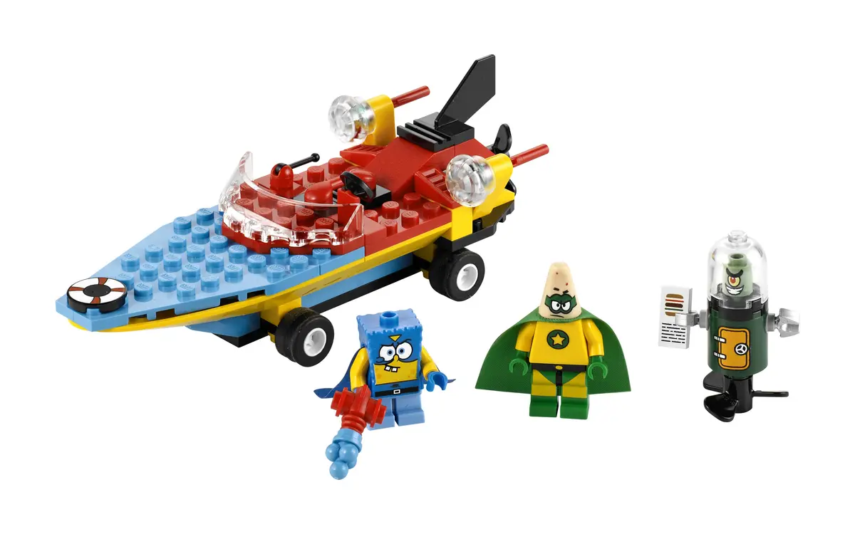 LEGO SpongeBob SquarePants 3815 Heroic Heroes of the Deep set, image 3