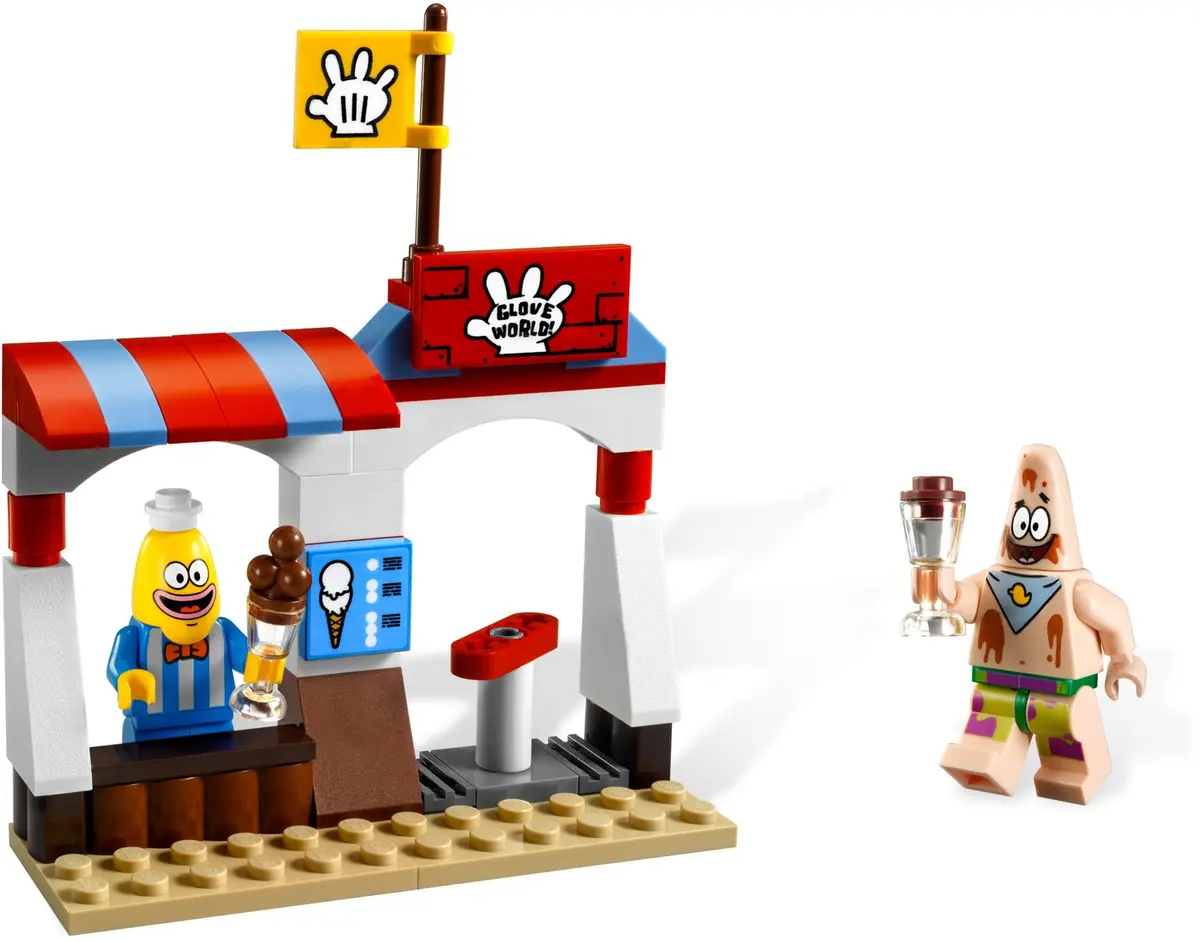 LEGO SpongeBob SquarePants 3816 Glove World set, image 9