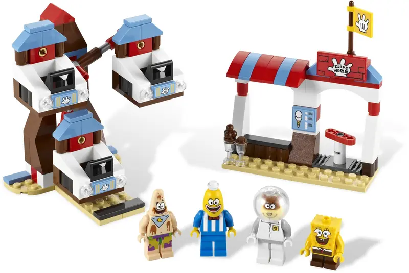 LEGO SpongeBob SquarePants 3816 Glove World set