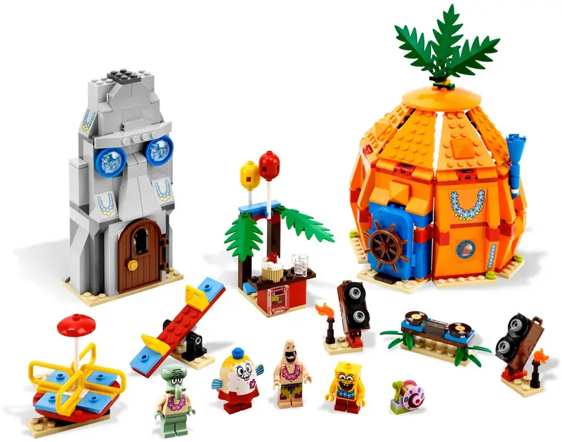 LEGO SpongeBob SquarePants 3818 Bikini Bottom Undersea Party set
