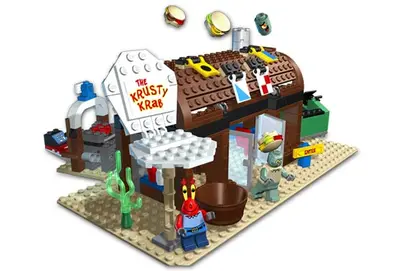 LEGO SpongeBob SquarePants 3825 Krusty Krab set, image 4