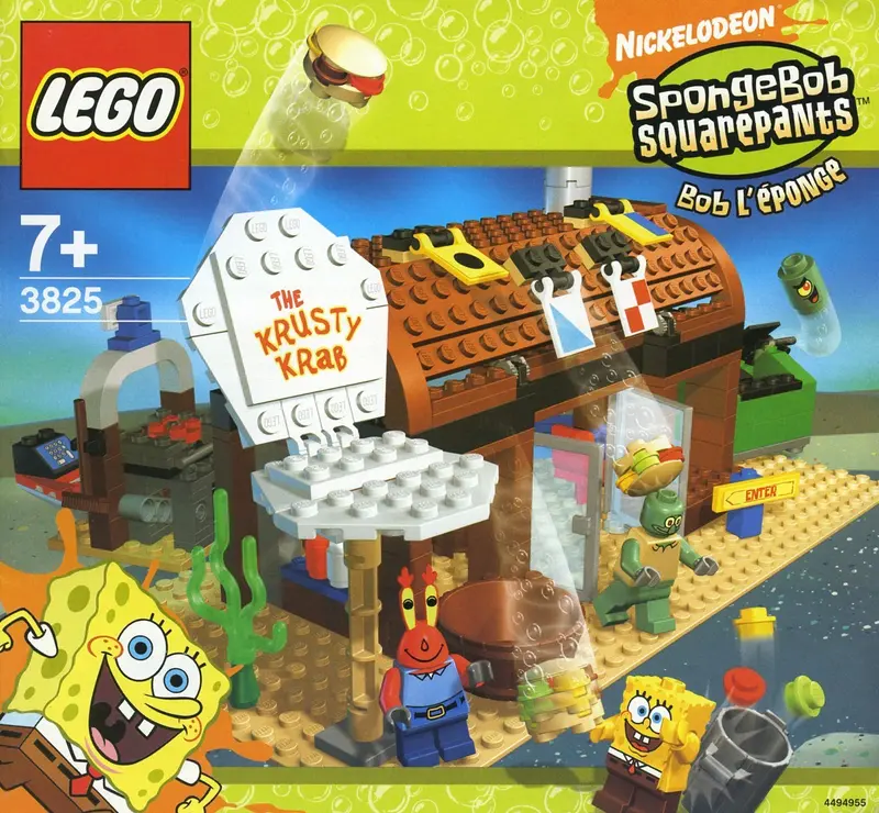 LEGO SpongeBob SquarePants 3825 Krusty Krab set