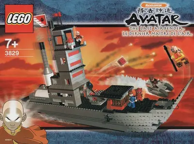 LEGO Avatar: The Last Airbender 3829 Fire Nation Ship set