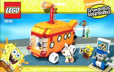 LEGO SpongeBob SquarePants 3830 The Bikini Bottom Express set