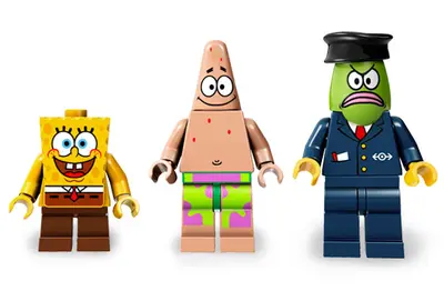 LEGO SpongeBob SquarePants 3830 The Bikini Bottom Express set, image 6