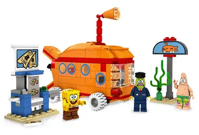 LEGO SpongeBob SquarePants 3830 The Bikini Bottom Express set, image 2